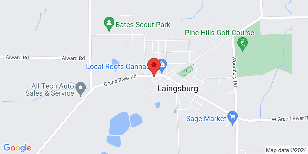 Map of Laingsburg Public Library